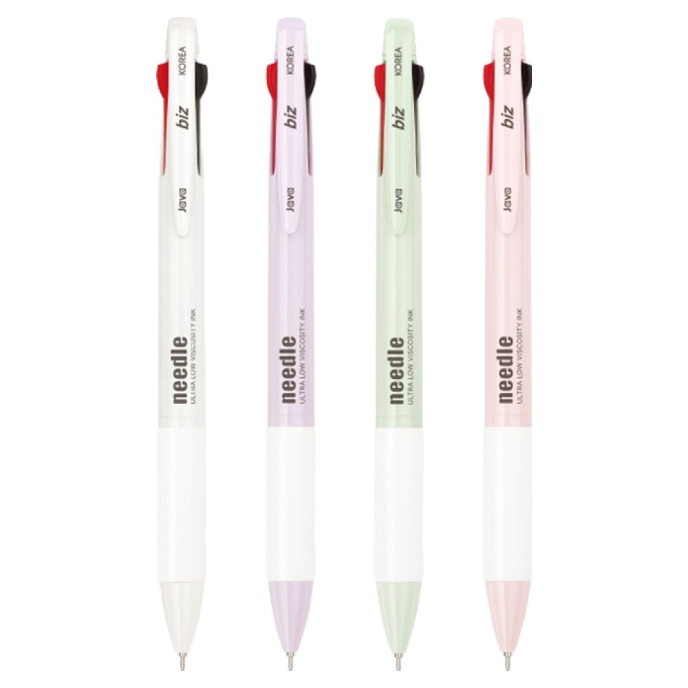 자바펜 N 제트 3볼 니들팁 볼펜 4종 세트 0.7mm 6,400원