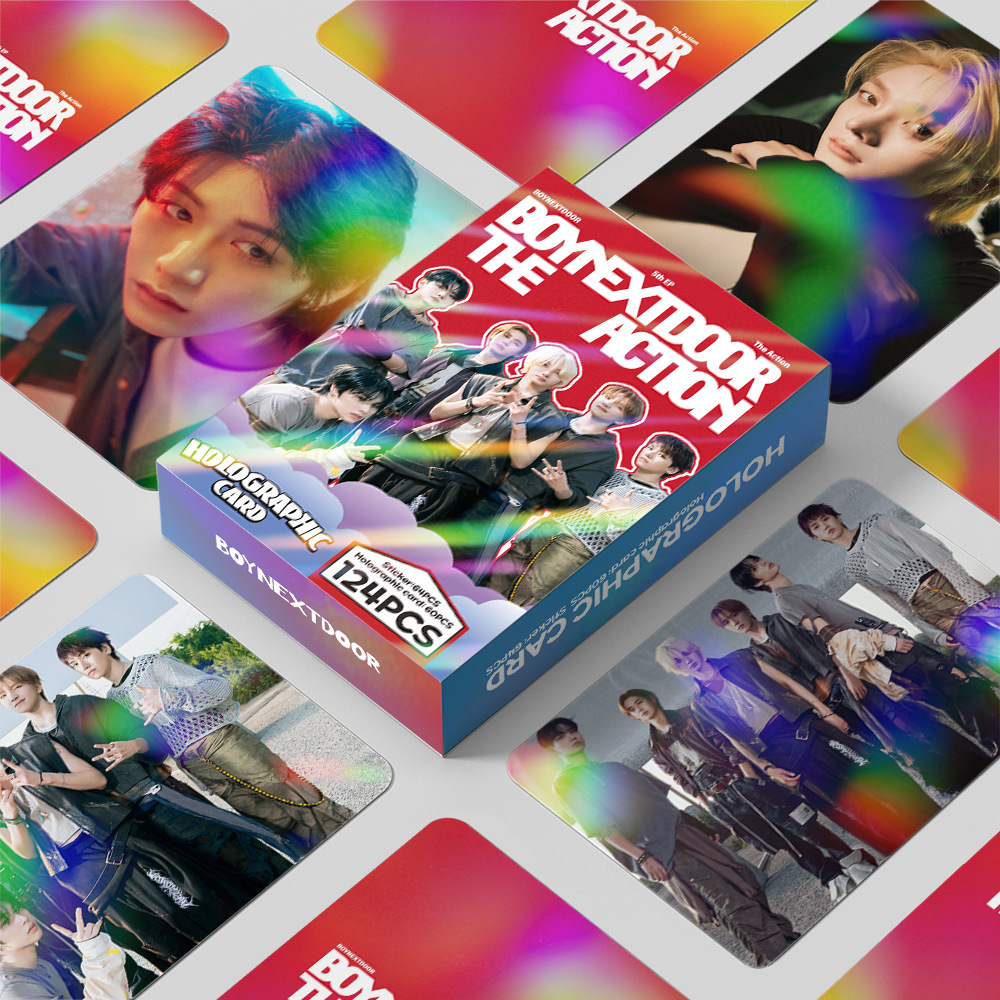 [원스트리글로벌] 보이넥스트도어 포토카드 5집 The Action 포카, 기본컬러, 5집포카세트 12,900원