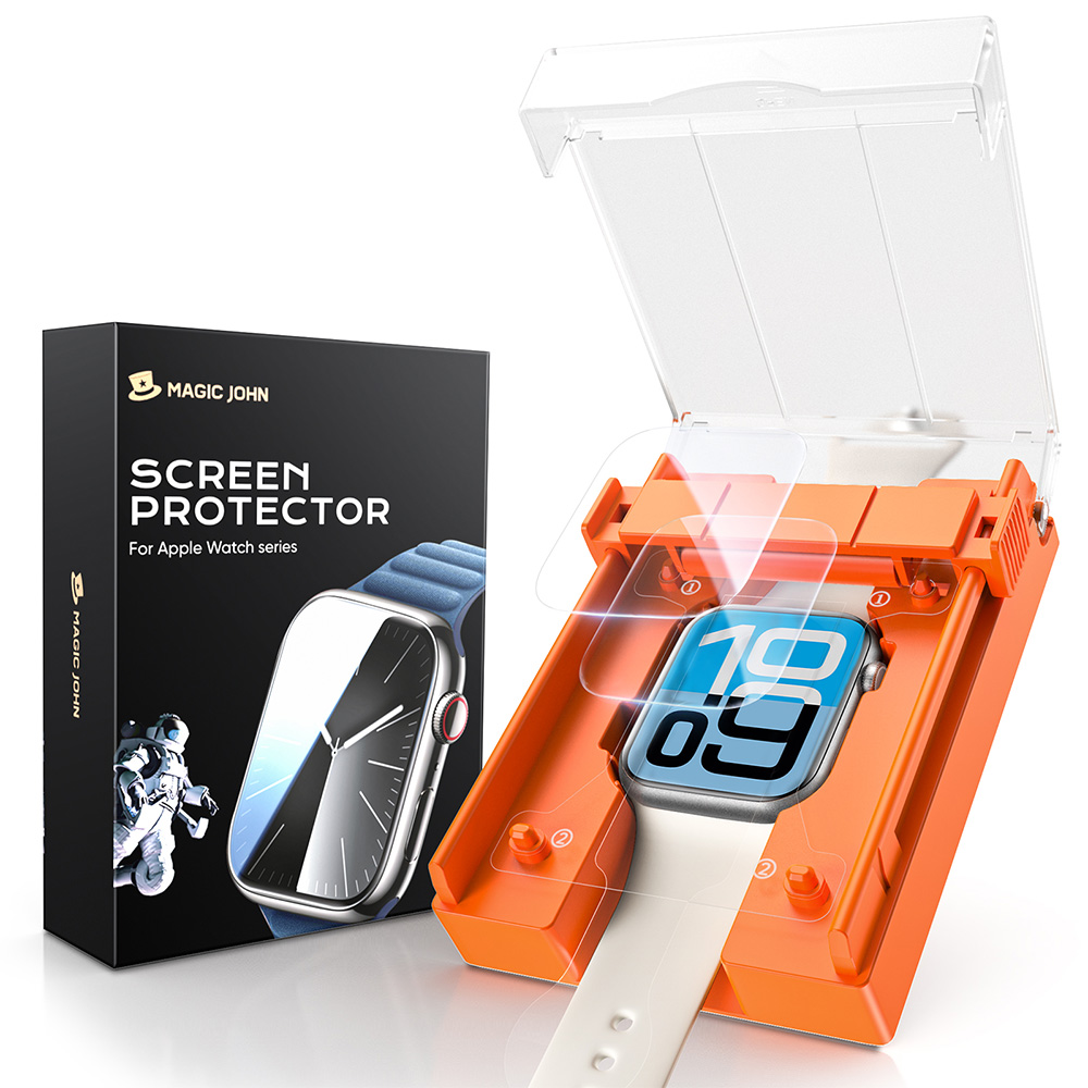 MAGIC JOHN 매직존 풀커버 애플워치 고화질 EPU 액정보호필름 + 이지툴 애플 적용, 2p 16,980원