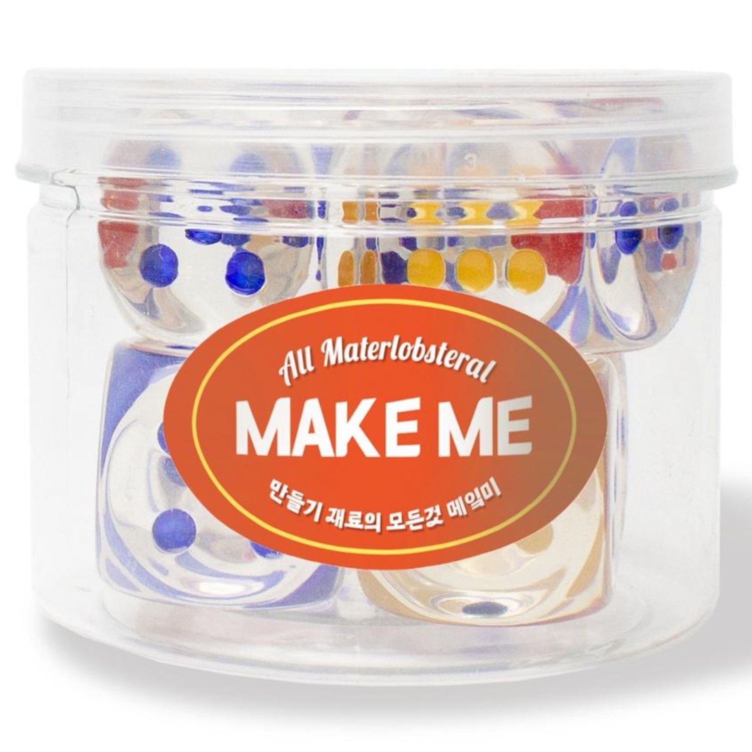 [메잌미] 대용량 아크릴 투명주사위, 7개입 13,000원