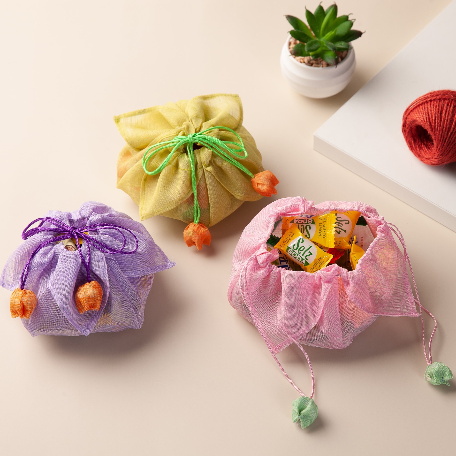 고급 모시 전통 사탕주머니 선물 돌반지 비누 포장 복주머니, 연분홍색 3,000원