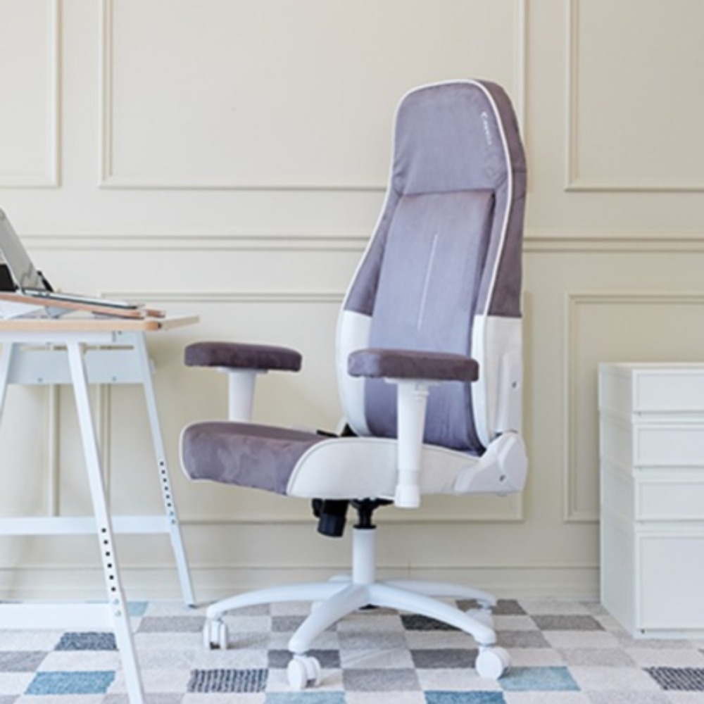 ZEROD 제닉스크리에이티브 소프체어 컴퓨터 게이밍의자, 그레이 199,000원