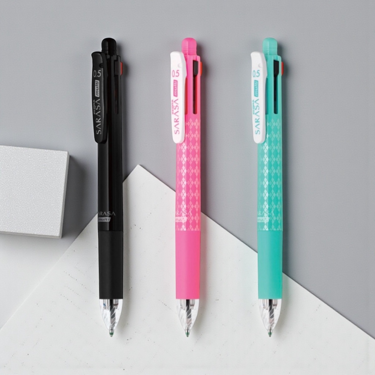 제브라 사라사 멀티 0.5 (4색+샤프) 멀티펜, 2개, 핑크 16,500원