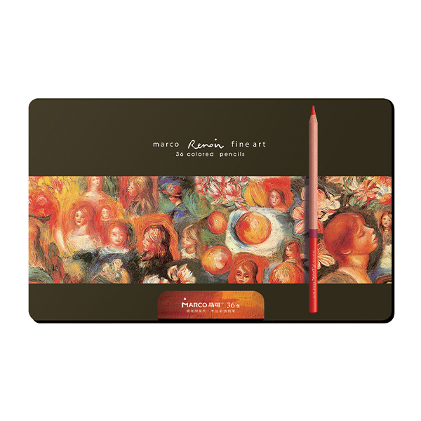 마르코 르누아르 유성색연필 36색 틴케이스 511,300원