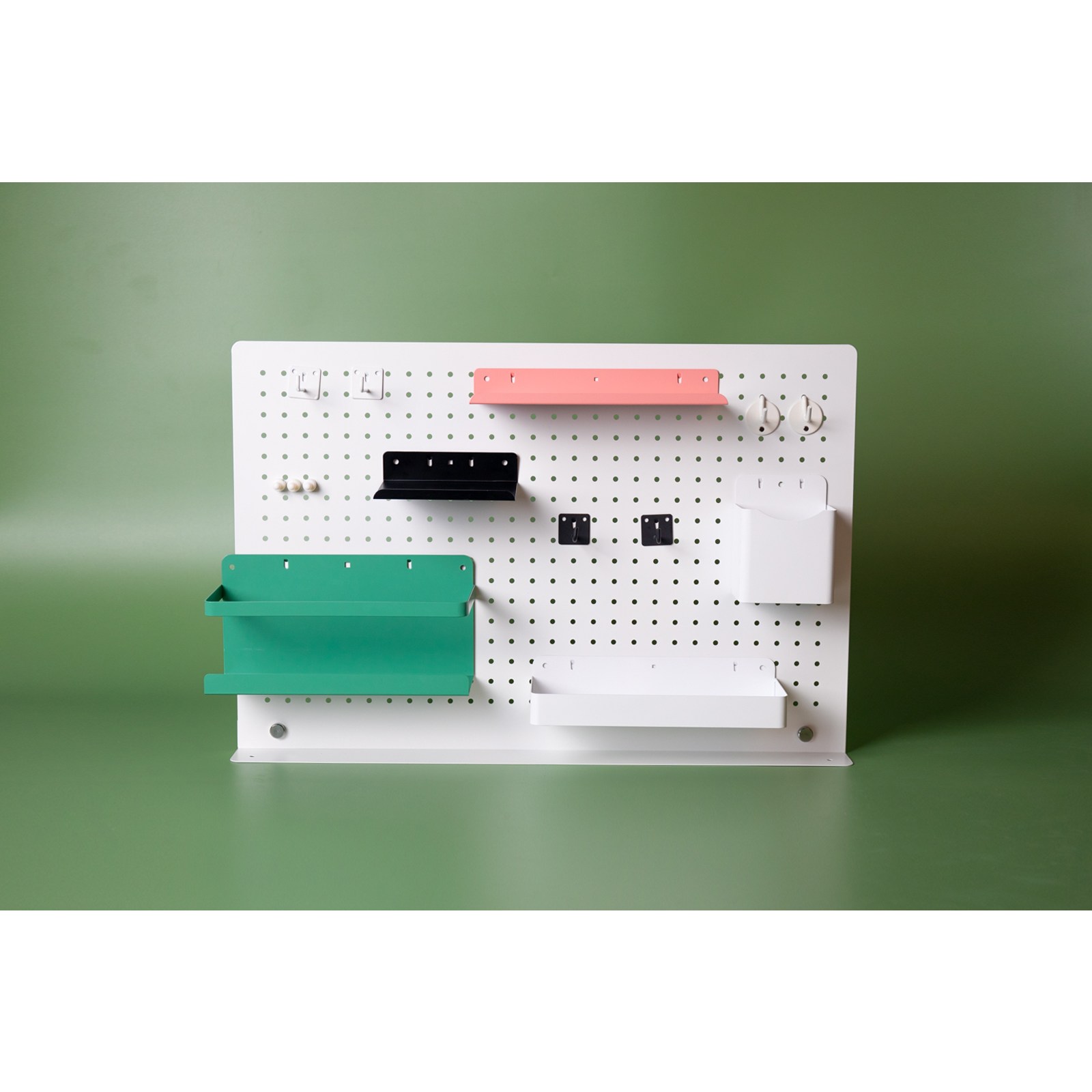 스틸팩토리 타공판 악세서리 후크 선반, 선반 235X90X30 블랙, 1개 4,080원