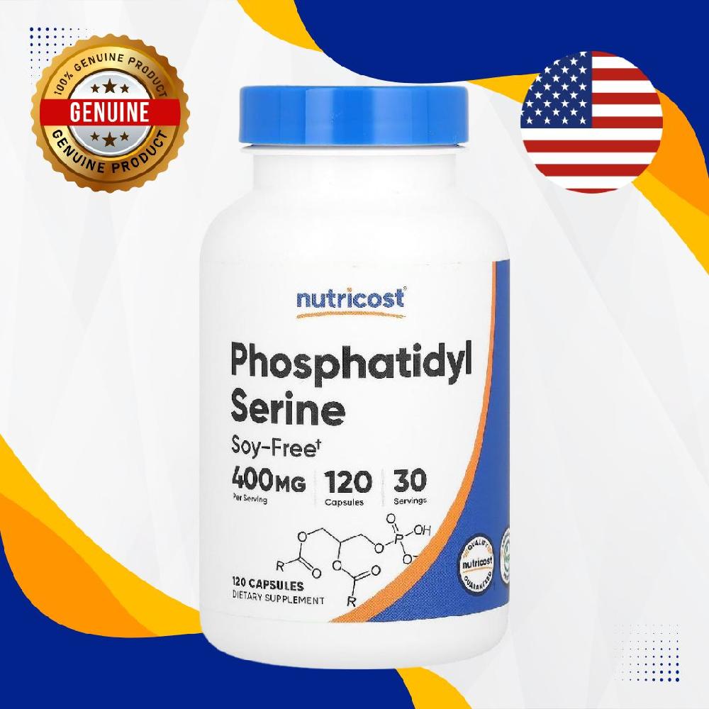 뉴트리코스트-  Vegan 해바라기 레시틴 포스파티딜세린 400mg 캡슐 120정 58,700원
