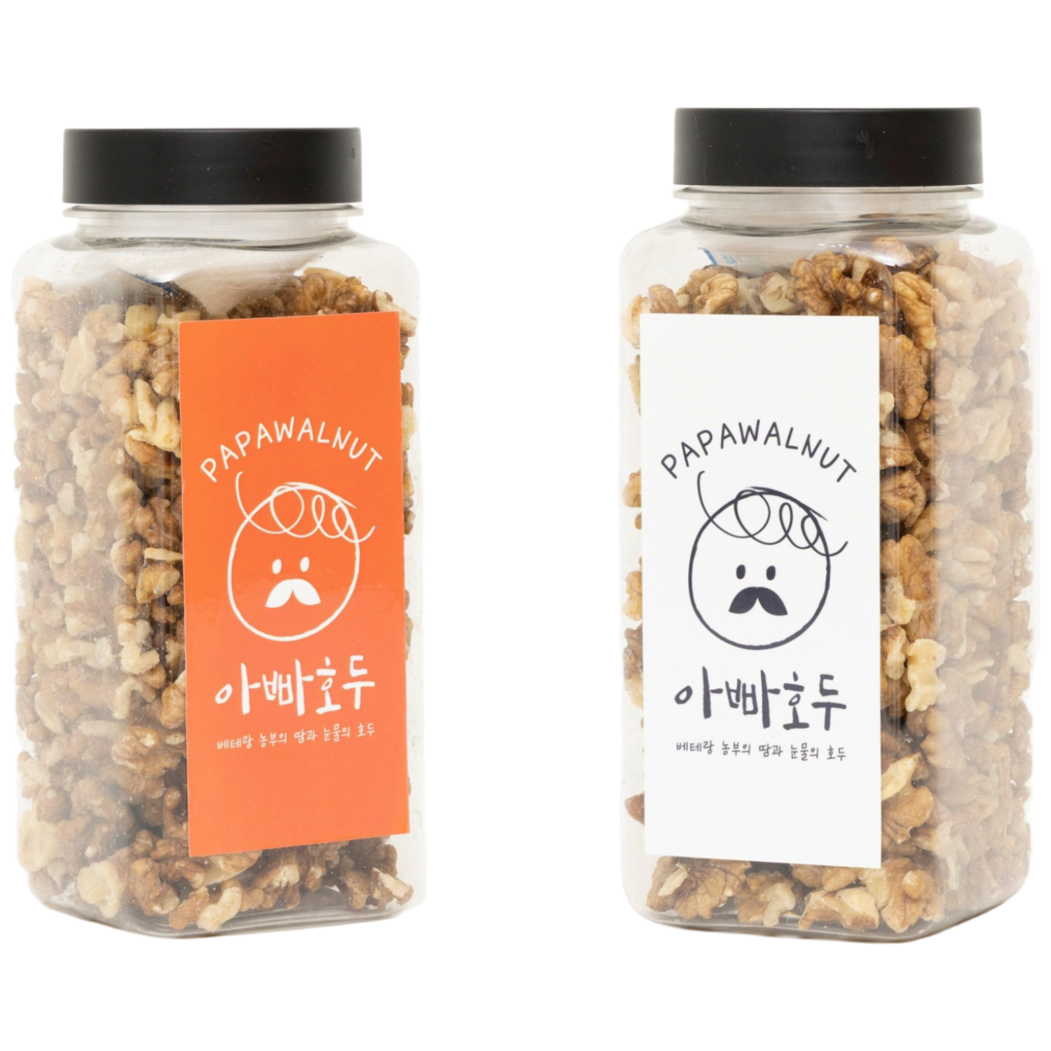 아빠호두 병포장 국내산 햇호두 조각호두 견과류 결혼 돌 답례품 명절 선물 이유식 수험생 다이어트 건강 간식, 2개, 300g 83,800원