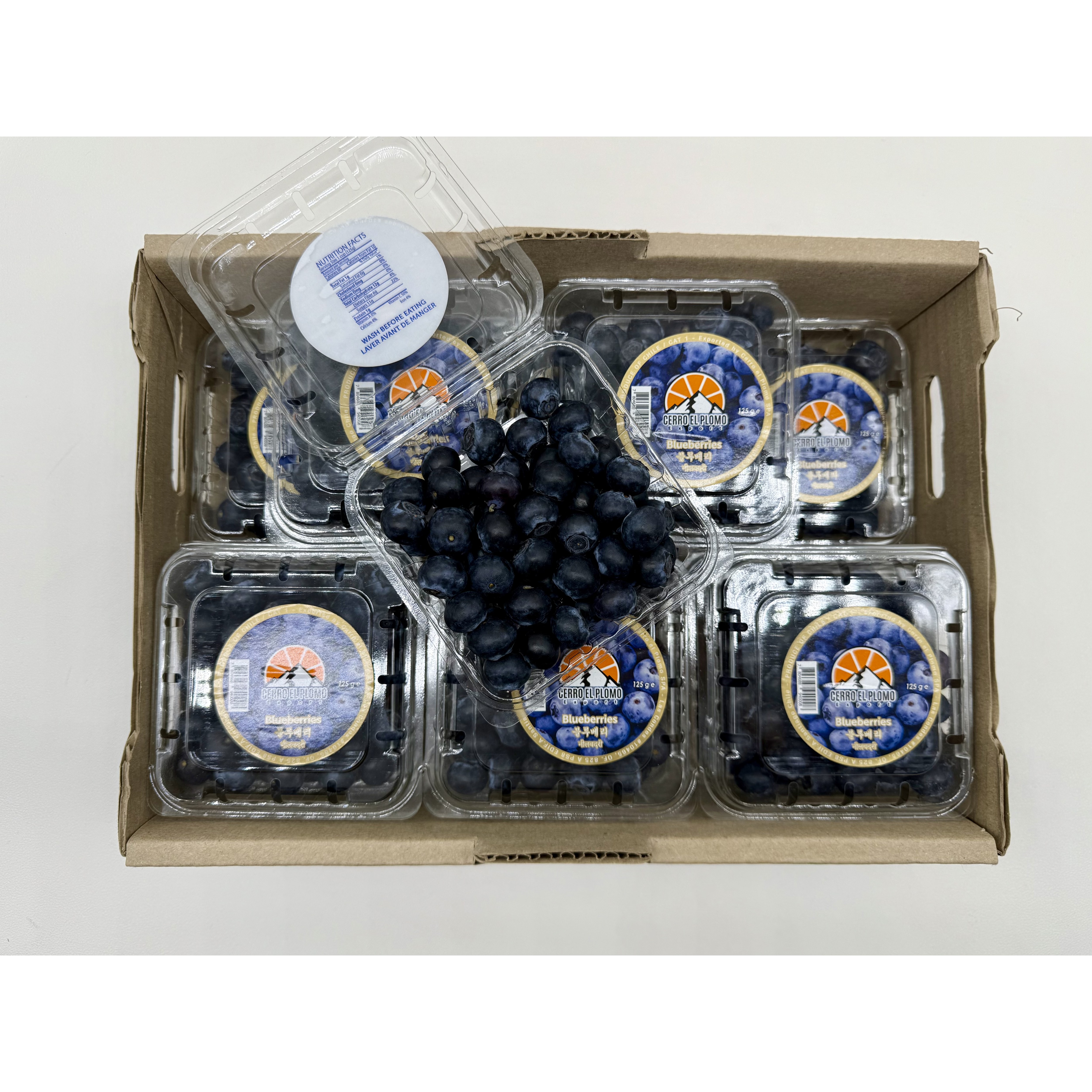 더달달 칠레산 블루베리 생과, 12세트, 125G 45,900원