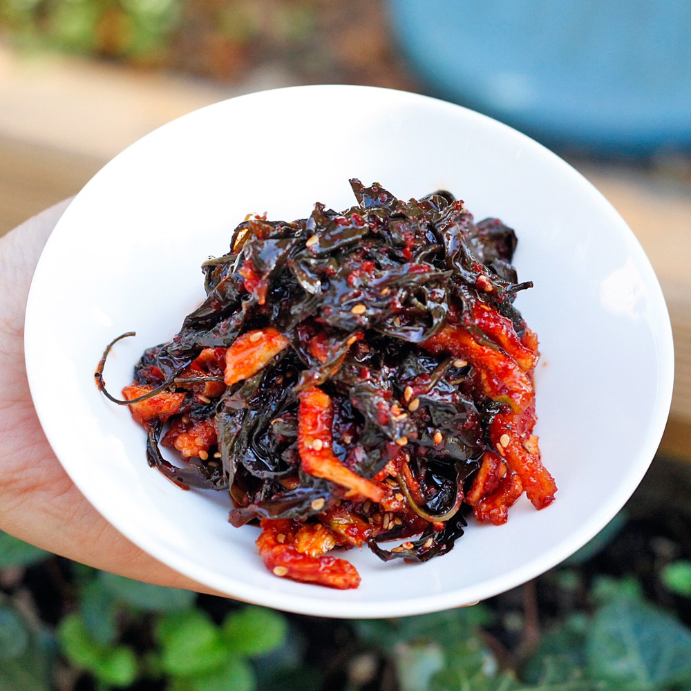 고춧잎 장아찌 국산 고추잎 무침 이기남 500g 순창 14,490원