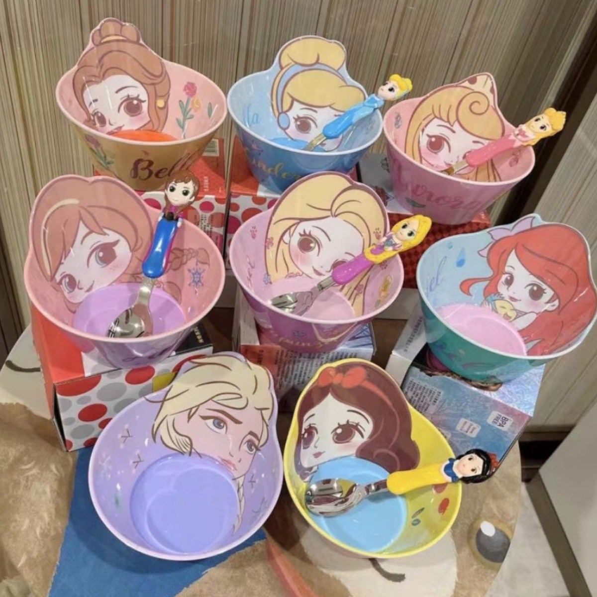 조하네샵 특별할인 국내당일발송 디즈니정품 캐릭터 시리얼볼 15종 멜라민소재, 1개 9,900원