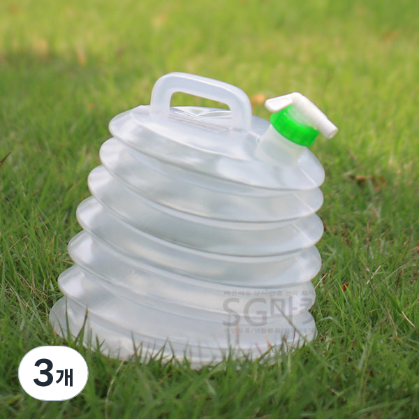 캠핑 낚시 자바라 물통 10리터 12,400원