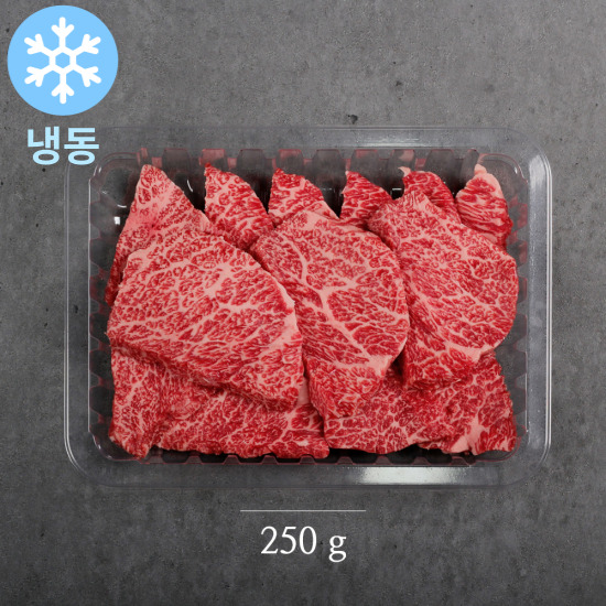 [냉동/암소]명품한우금오 1등급 한우 꽃갈비살 기획(250g+250g) 51,680원
