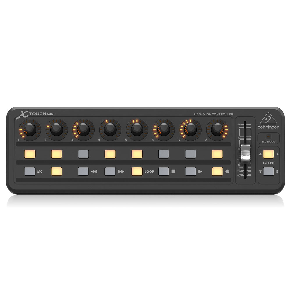 베링거 X-TOUCH MINI 범용 MIDI/DAW 컨트롤 서피스(컨트롤러) / XTOUCH 서페이스 라이트룸 115,000원