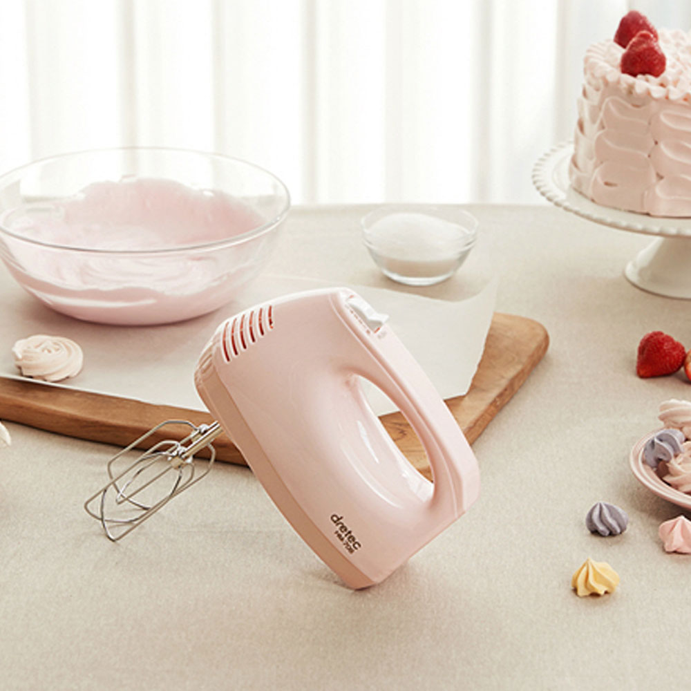 드레텍 핸드믹서 핑크 HM-706 23,900원