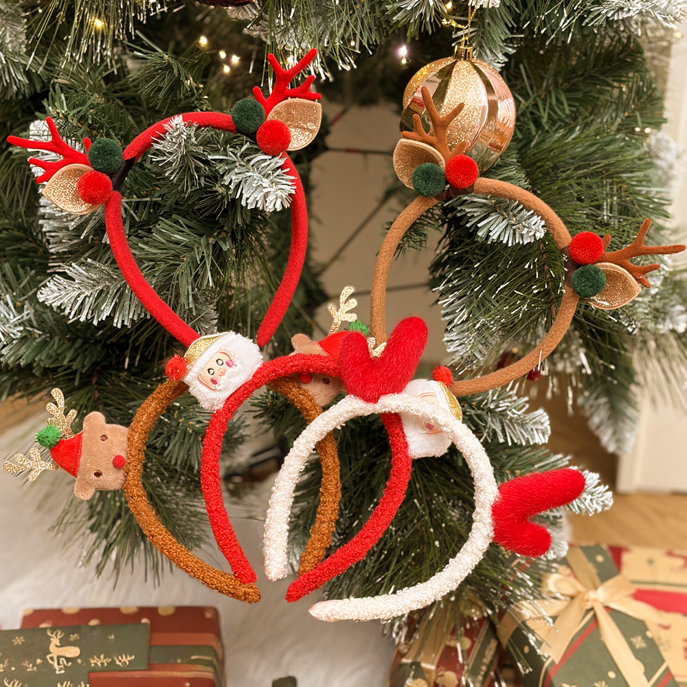 리드홈 크리스마스 뽀글이 머리띠 5종 세트 11,900원