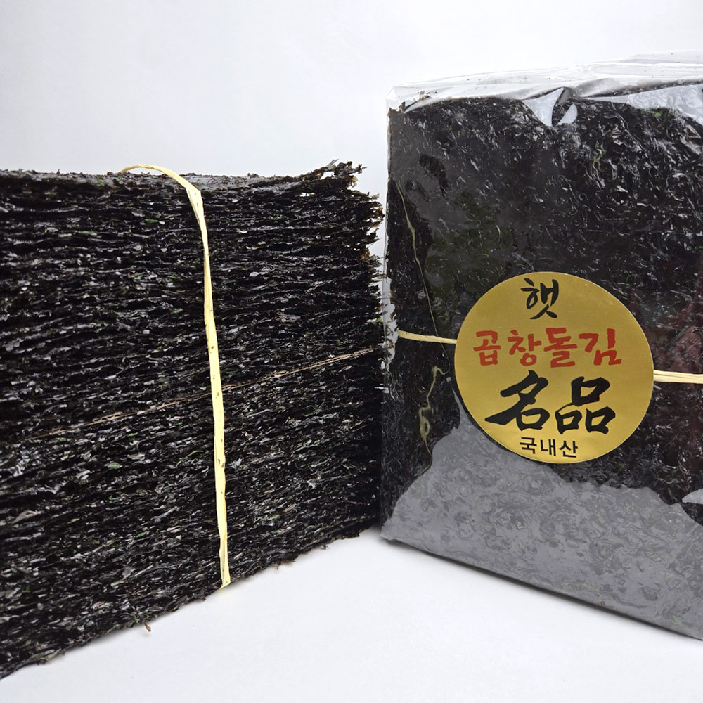 [바다찬미] 백화점납품용 햇 곱창돌김(특품) 100매 신안 완도 해남 진도 31,880원