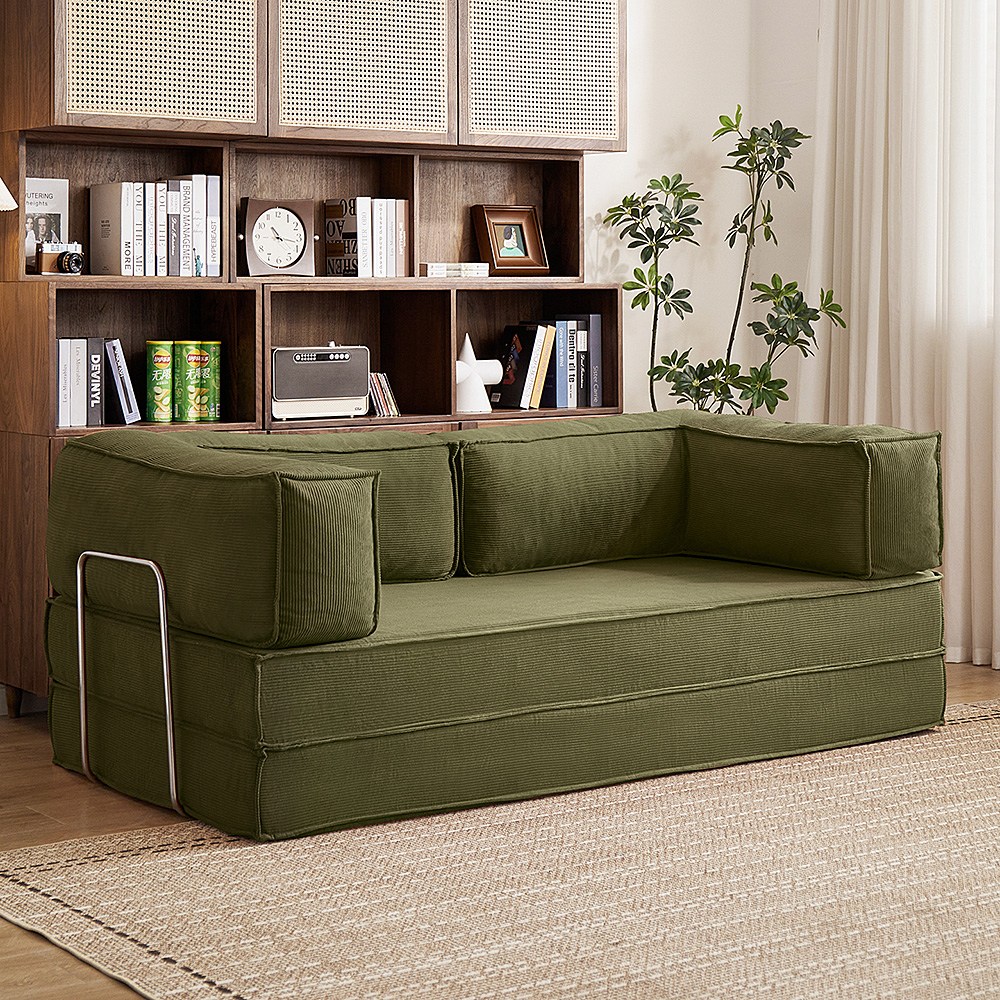 트윈스파 패브릭 코로듀이 압축 소파베드 접이식 편안한 침대 메트리스 1인용 2인용 3인용 쇼파 베드 268,000원