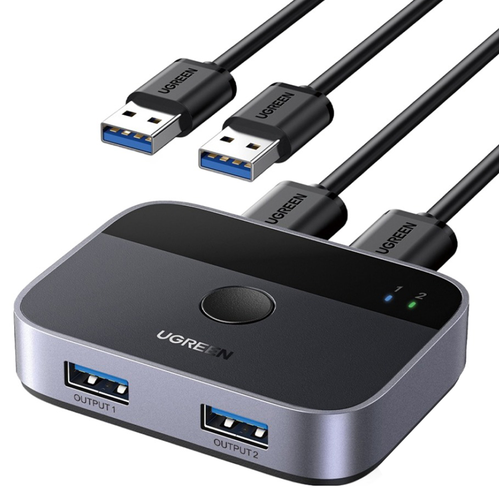 유그린 USB 3.0 2대2 스위치 선택기 CM757, 혼합색상, 1개 36,900원