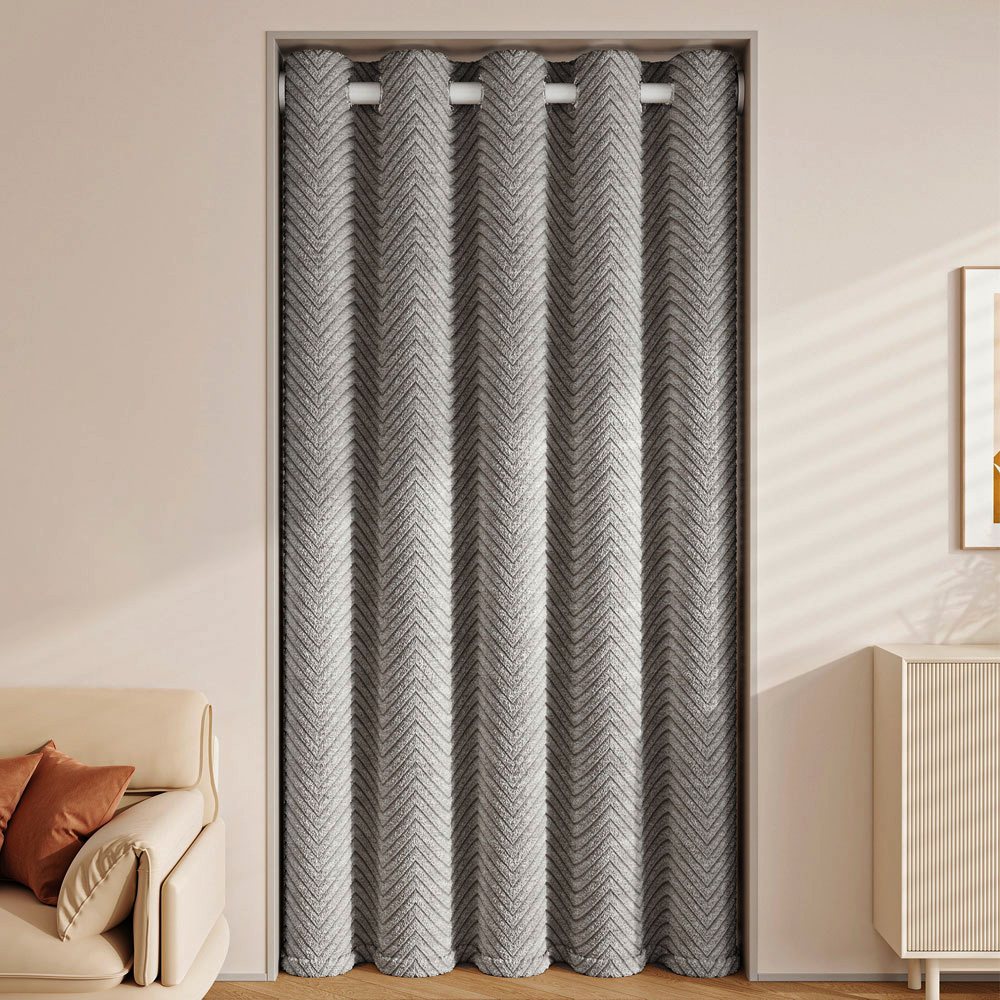 지앤와이 외풍막이 단열 4중직 두꺼운 극세사 누빔 암막 커튼 46,900원