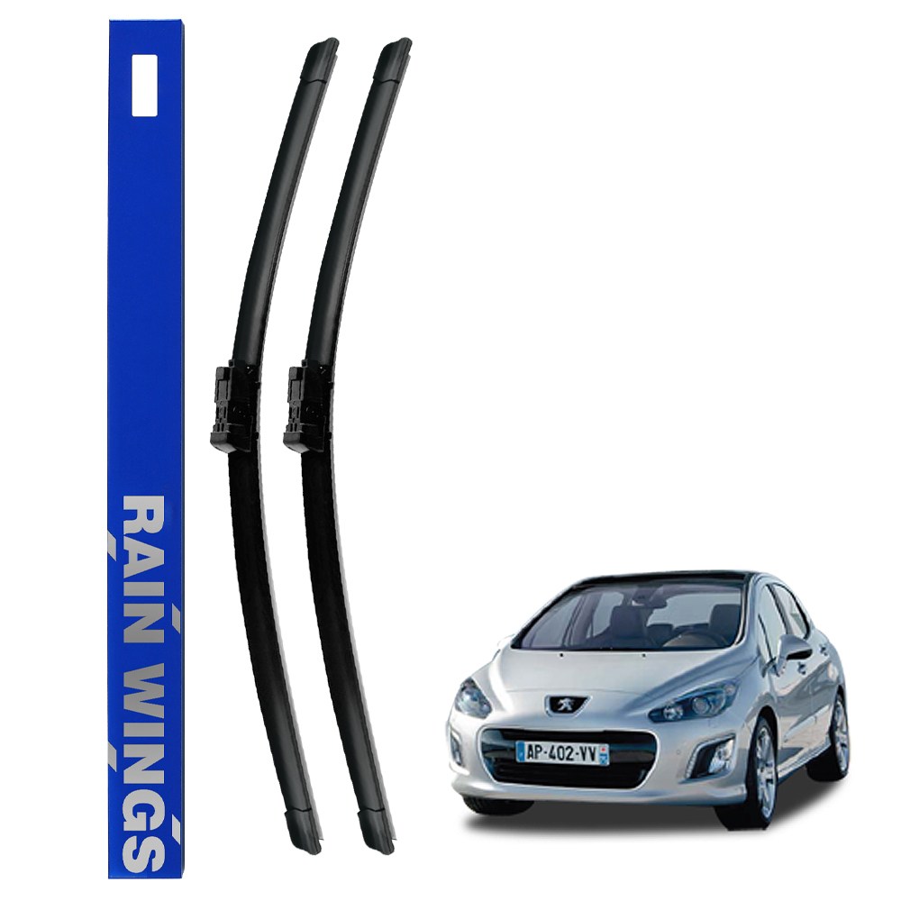 레인윙스 푸조 308 전용 전면 와이퍼 08년~14년상반기 SW 1.5 1.6 2.0 HDi Blue MCP 디젤 알뤼르 GT, 푸조 308(08년~14년상반기) 24,900원