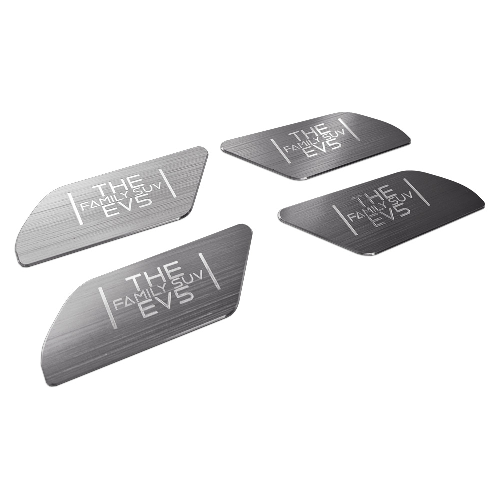 EV5 3D메탈 인테리어 몰딩 도어캐치, 헤어라인메탈, 도어캐치 25,900원