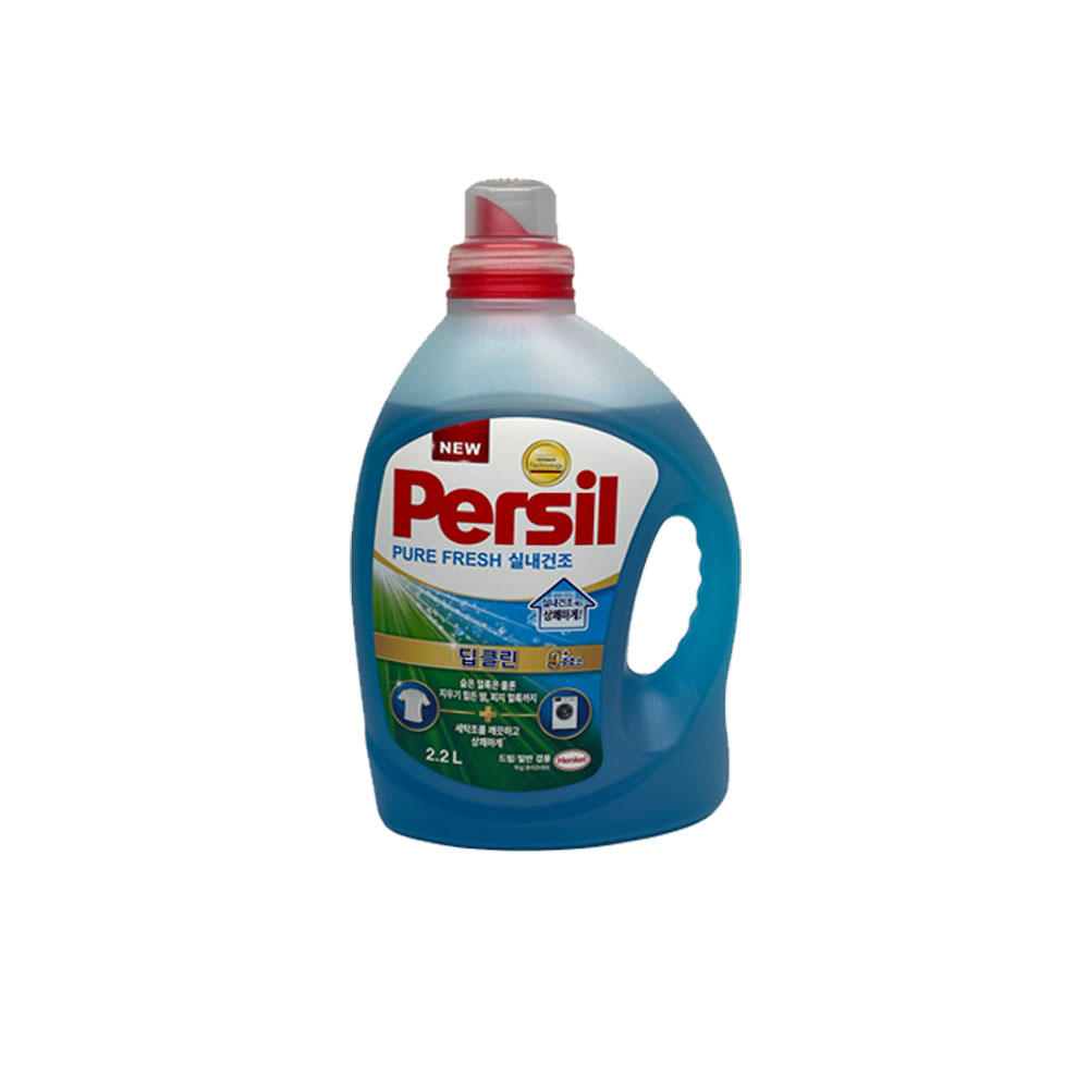 퍼실 딥클린 퓨어프레쉬 실내건조 겸용 용기 2.2L 세탁기 액상 액체 세탁세제 34,900원