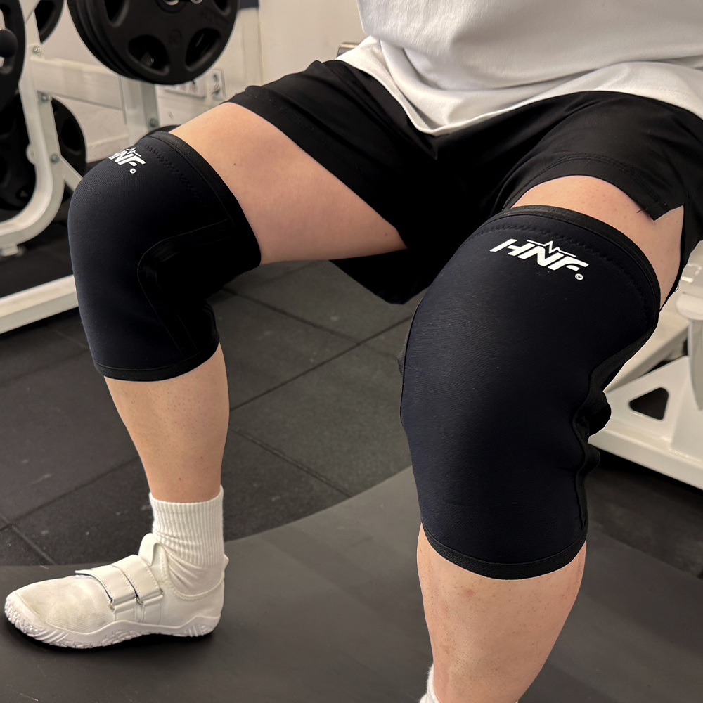 HNF 니슬리브 무릎보호대 헬스 스쿼트 크로스핏 역도 슬개골 관절, 1세트 26,900원