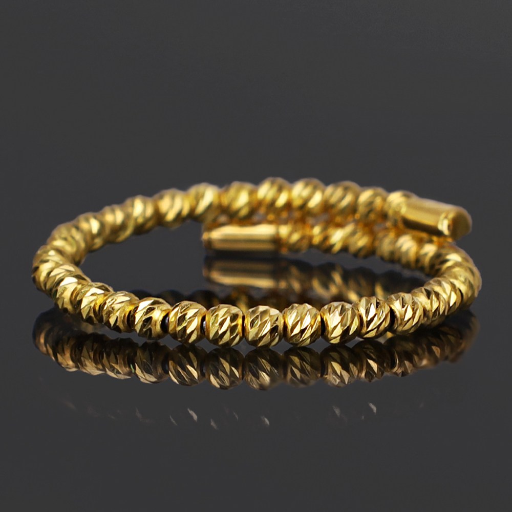 주리에떼 24K 순금 컷팅볼 레이어드 링 코첼라 한줄 반지 398,800원