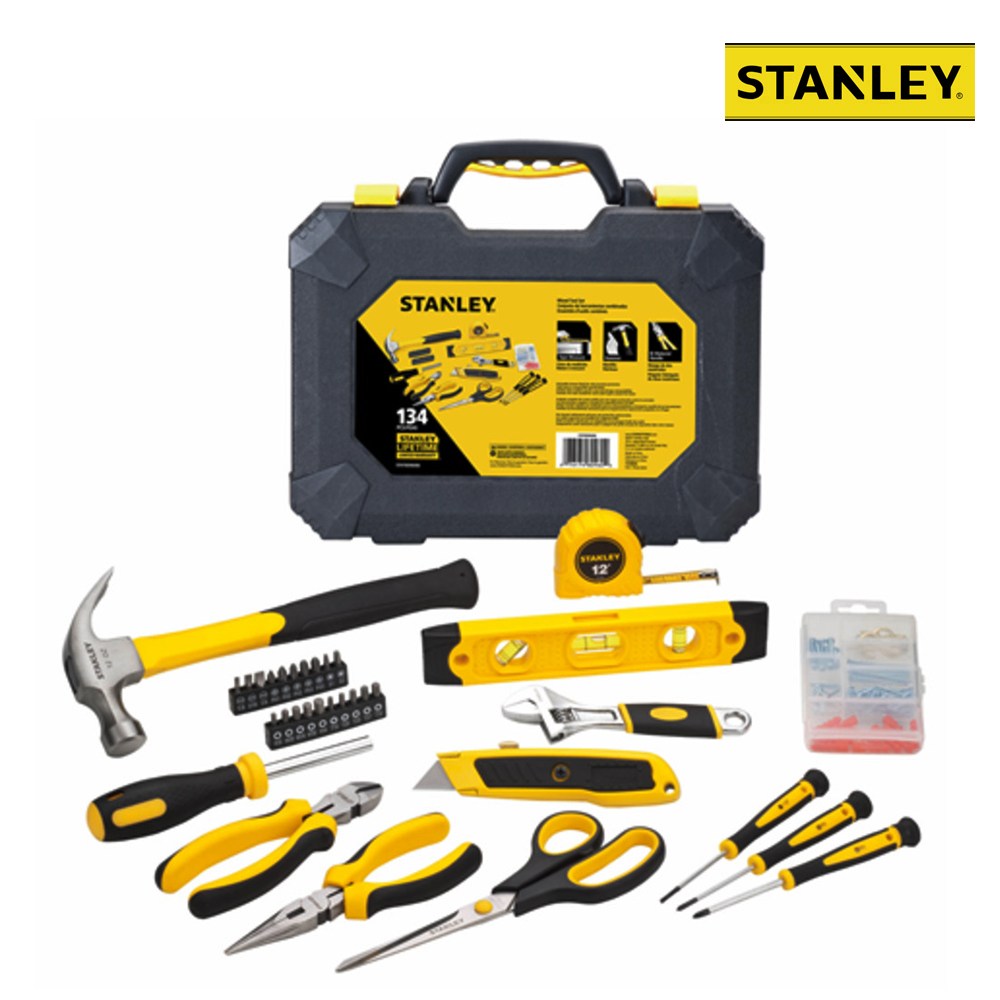 스탠리 STHT80960 멀티 수공구 세트 가정용 공구 DIY 니퍼 펜치 망치 134pcs 45,900원