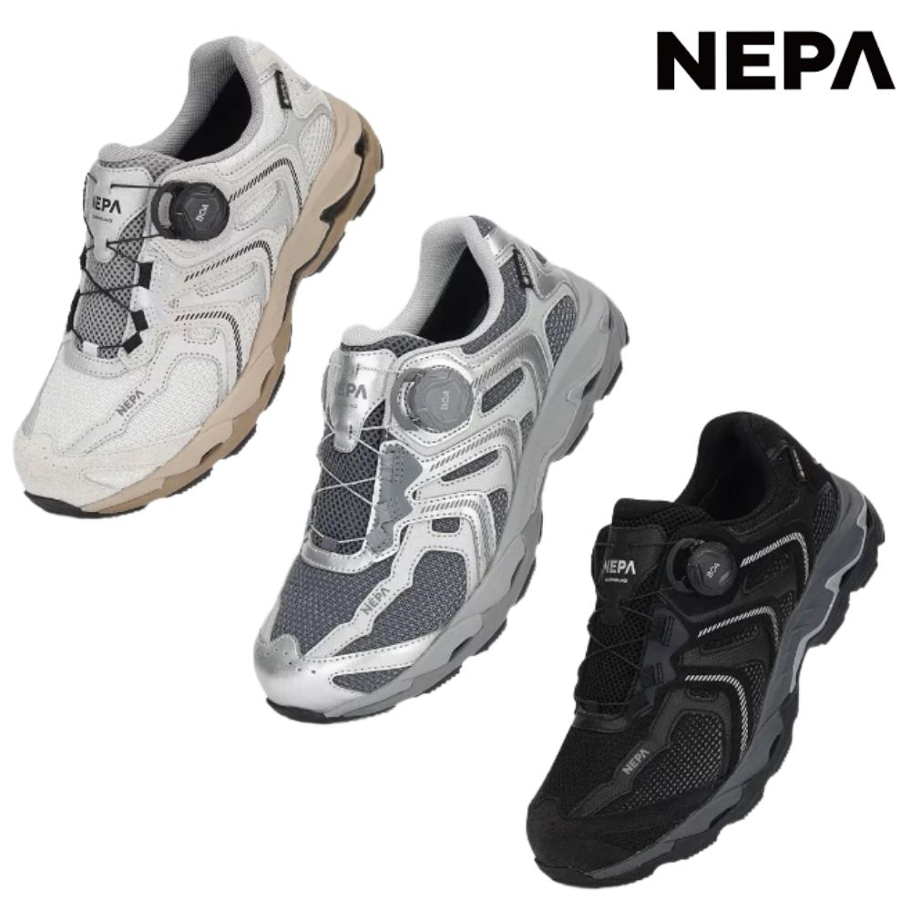 [백화점발송] 네파 남여공용 트레킹화 운동 산책 외출 낚시 등산 일상 보아다이얼 고어텍스 운동화 189,000원
