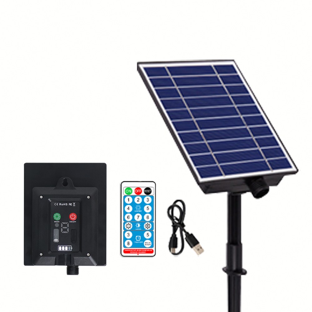 21세기트랜드 태양광 조명 패널판 최신형, 1개, 블랙 13,000원