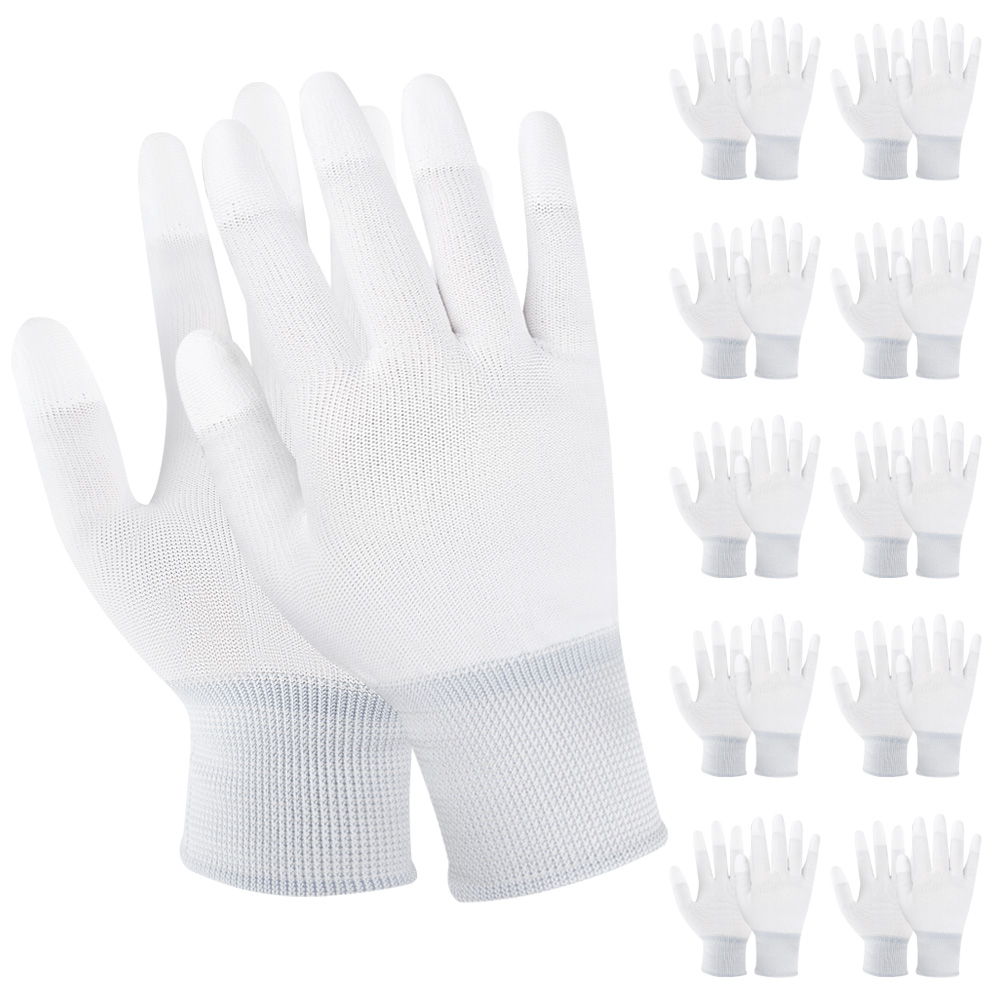 디알엠 손끝 PU 코팅장갑, 화이트, 10개 8,900원