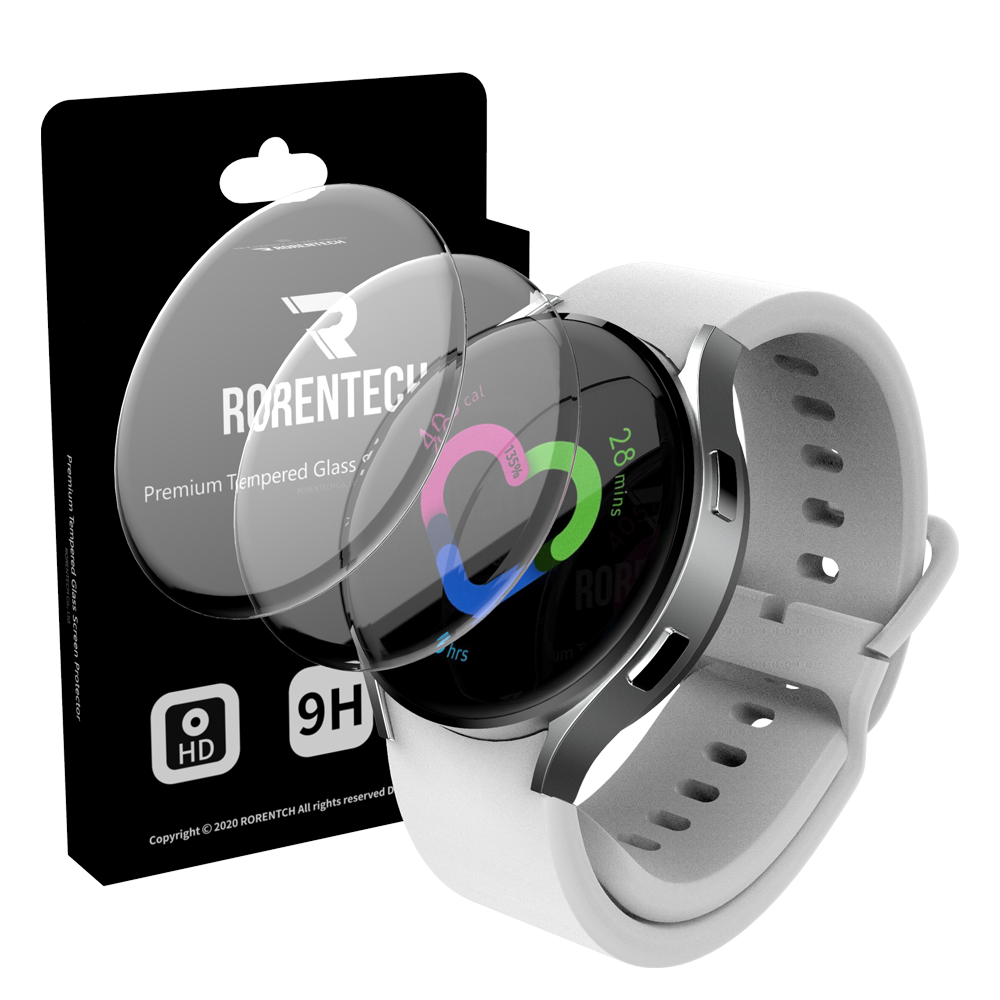 로랜텍 갤럭시워치 풀커버 호환 액정보호필름 강화유리, 단일 색상, 2개 5,900원