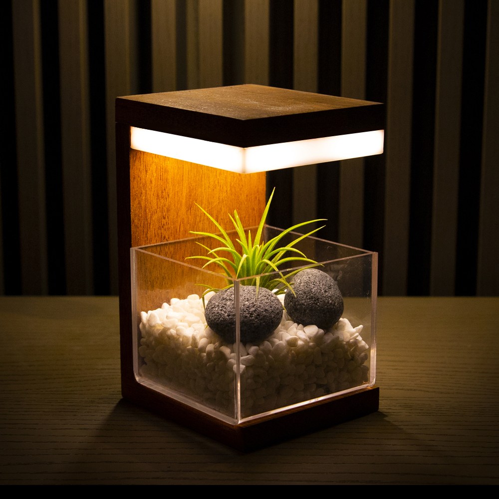 식물 무드등 원목 무선 수면등 조명 집들이선물 터치 감성 취침등 61,900원