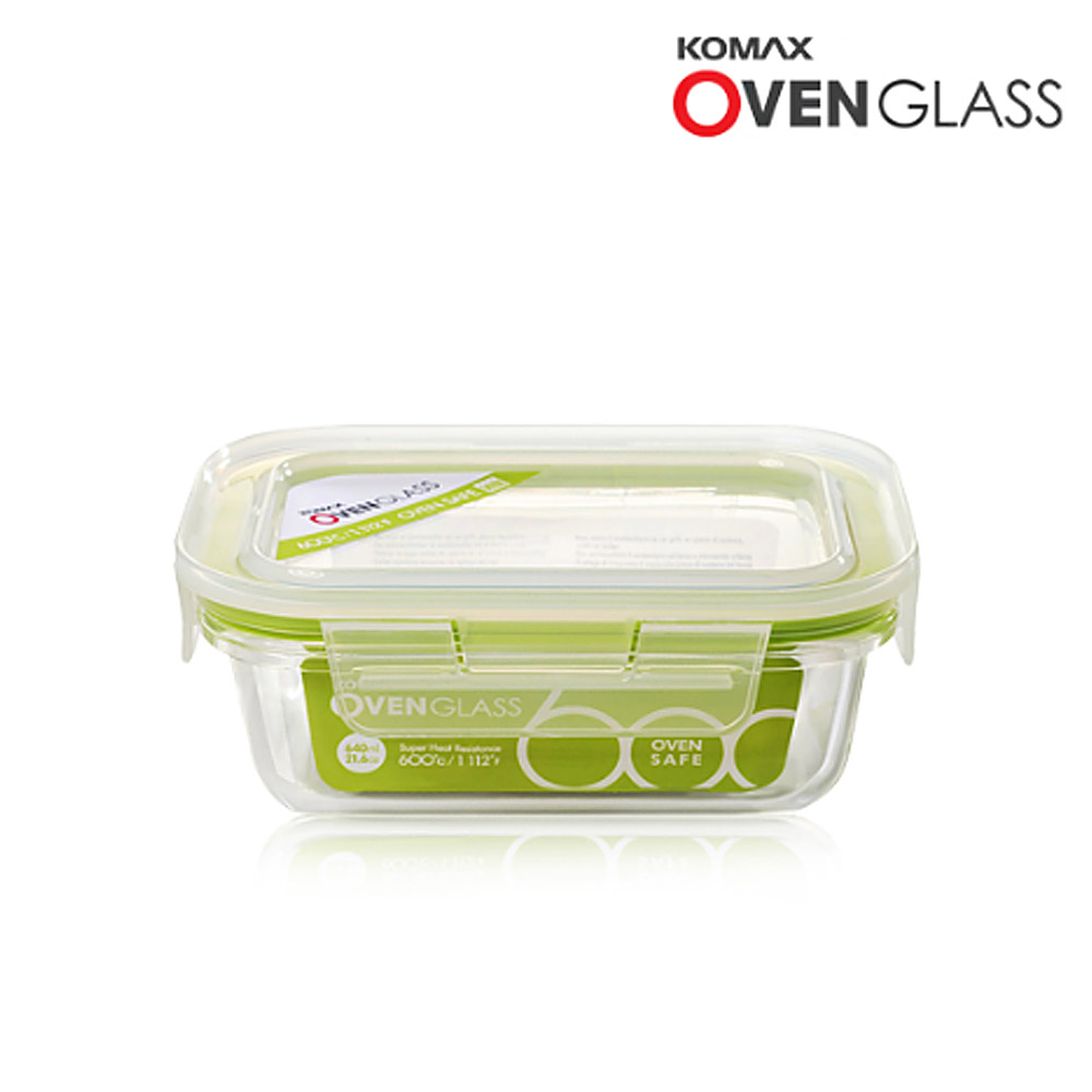 - 코멕스 오븐글라스 직2호(640ml) 밀폐용기, 1개, 상세 설명 참조 4,500원