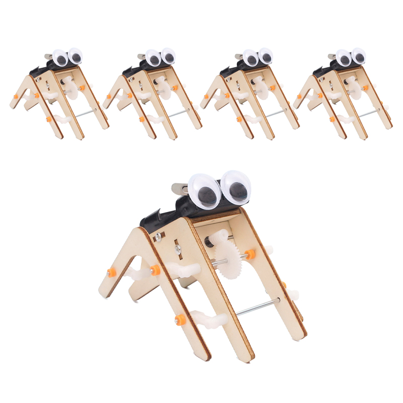 티처스 STEAM 과학교구 전동 거미 로봇 DIY 조립세트 J-11, 5세트 14,250원