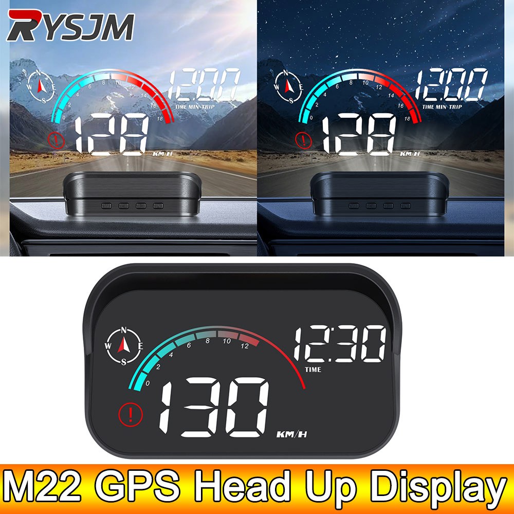 모든 자동차 용 AD M GPS HUD 헤드 업 디스플레이 유리 앞 유리 프로젝터 속도에 범용 디지털 GPS 속도계 LCD 프로젝션 36,200원