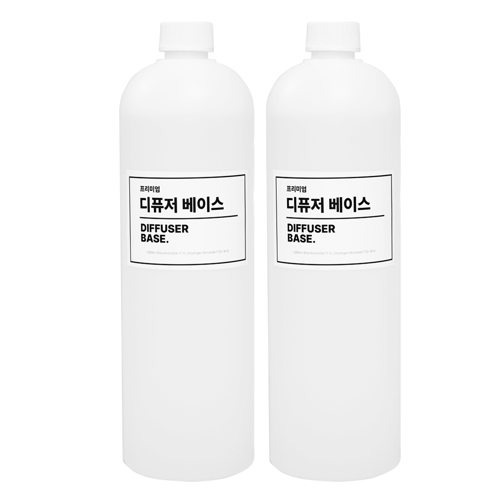 프리미엄 디퓨저 베이스 1L 발효주정 식물성 에탄올 두개입, 2개, 1L, 무향 15,500원