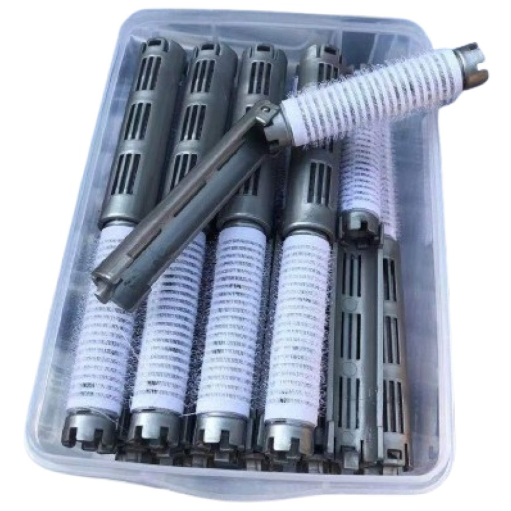 마이채채 원터치 셀프 파마 헤어롤 롯드 세트, 16개, 그레이 10,500원