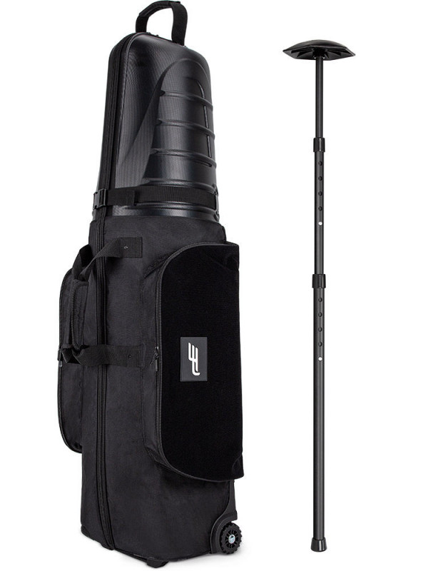 골프 항공커버 하드케이스 캐디백 이동 비행기 바퀴 바퀴형 블랙 27,300원