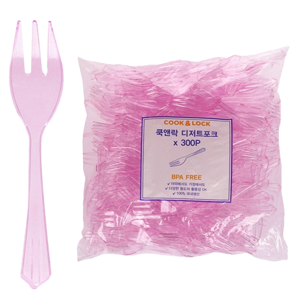 쿡앤락 일회용 디저트 포크 11,030원