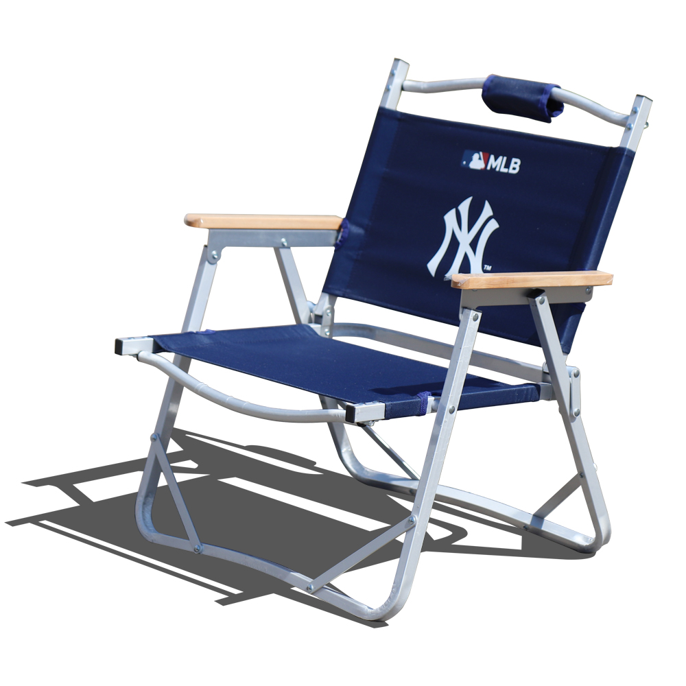 MLB NY양키스 로우 캠핑체어, 네이비, 1개 39,000원