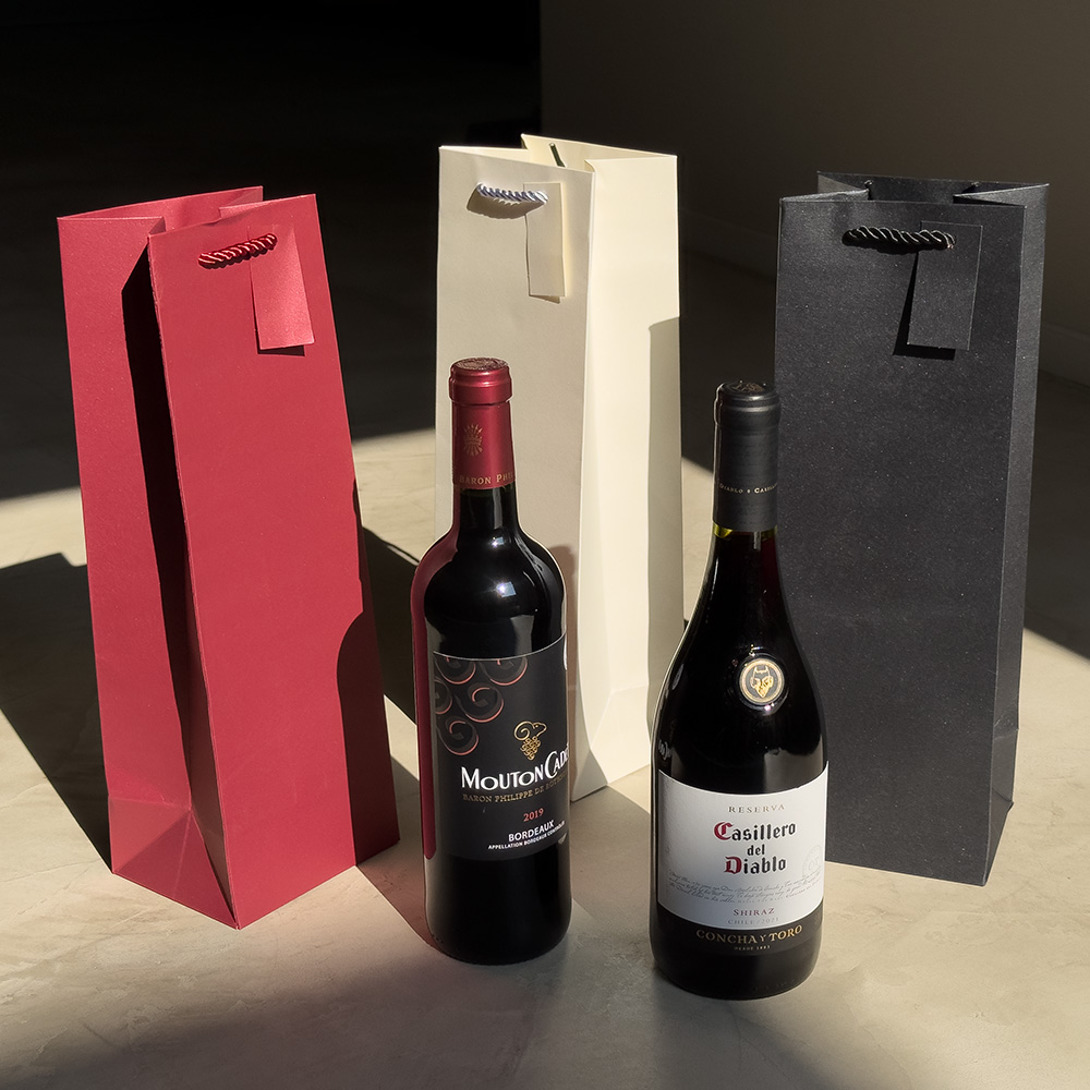 리드홈 최고급 펄 노블레스 전통주 샴페인 와인 쇼핑백 5개입 7,900원