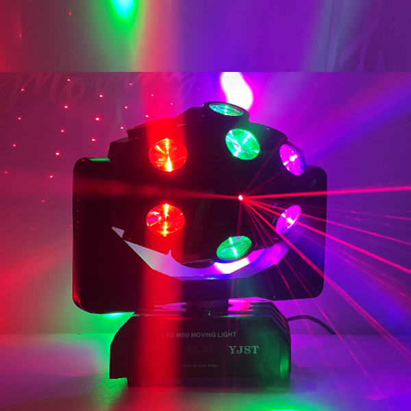 18구 LED무빙라이트+레이저 노래방 락볼장 클럽 무대 특수조명 304,000원