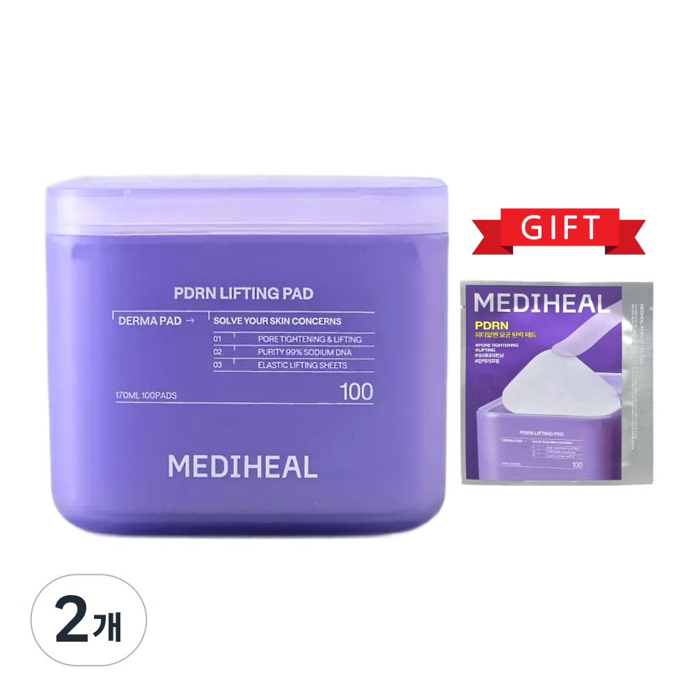 2세대 메디힐 더마 피디알엔 모공 탄력 타이트닝 패드 / 2매 추가증정, 2개, 100매입 49,290원