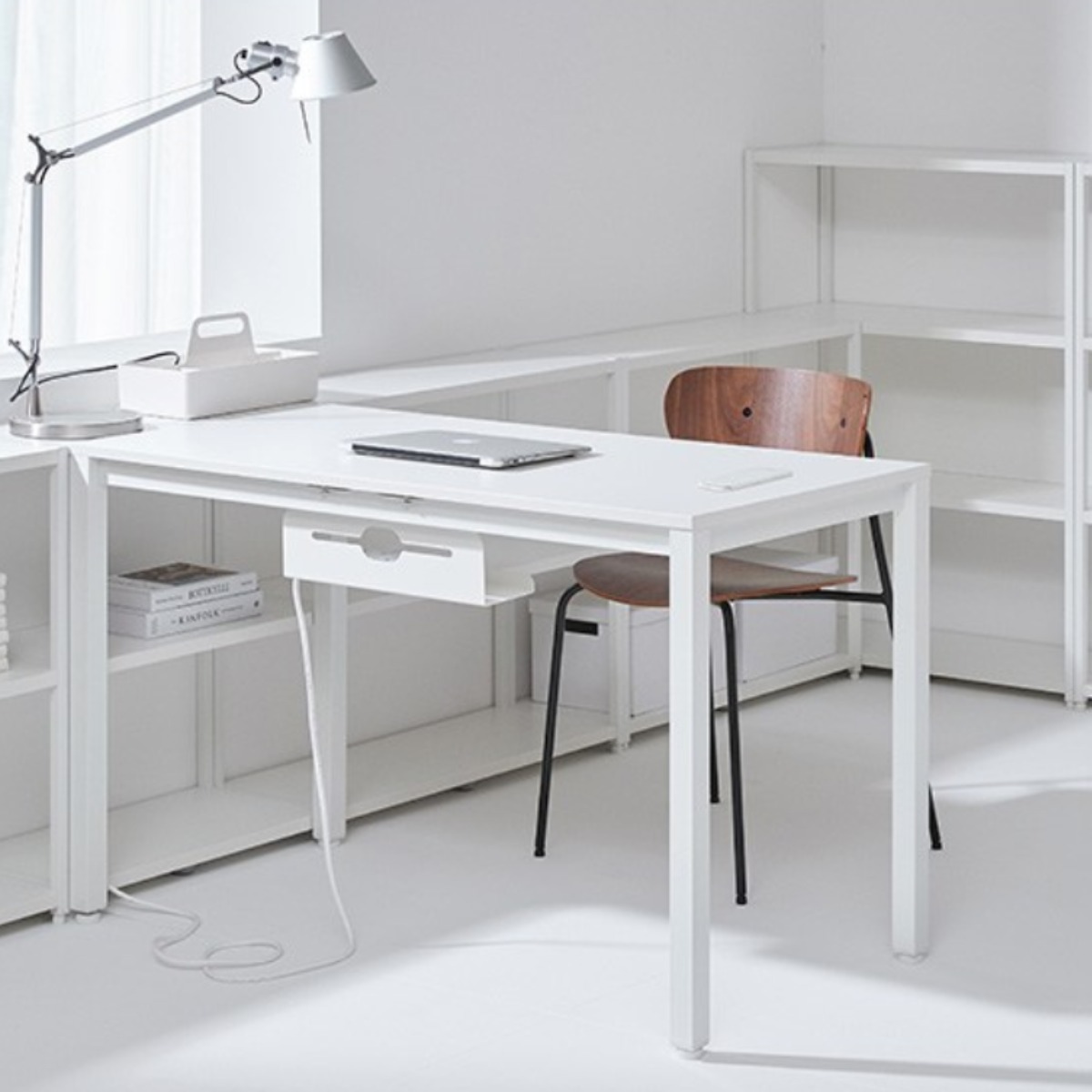 [두닷] 콰트로 PD 3.0 C타입 노트북 데스크 1200x600, 에어화이트+에어화이트 187,000원