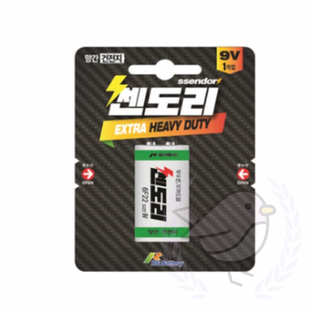 대양 망간전지 9V 15,800원