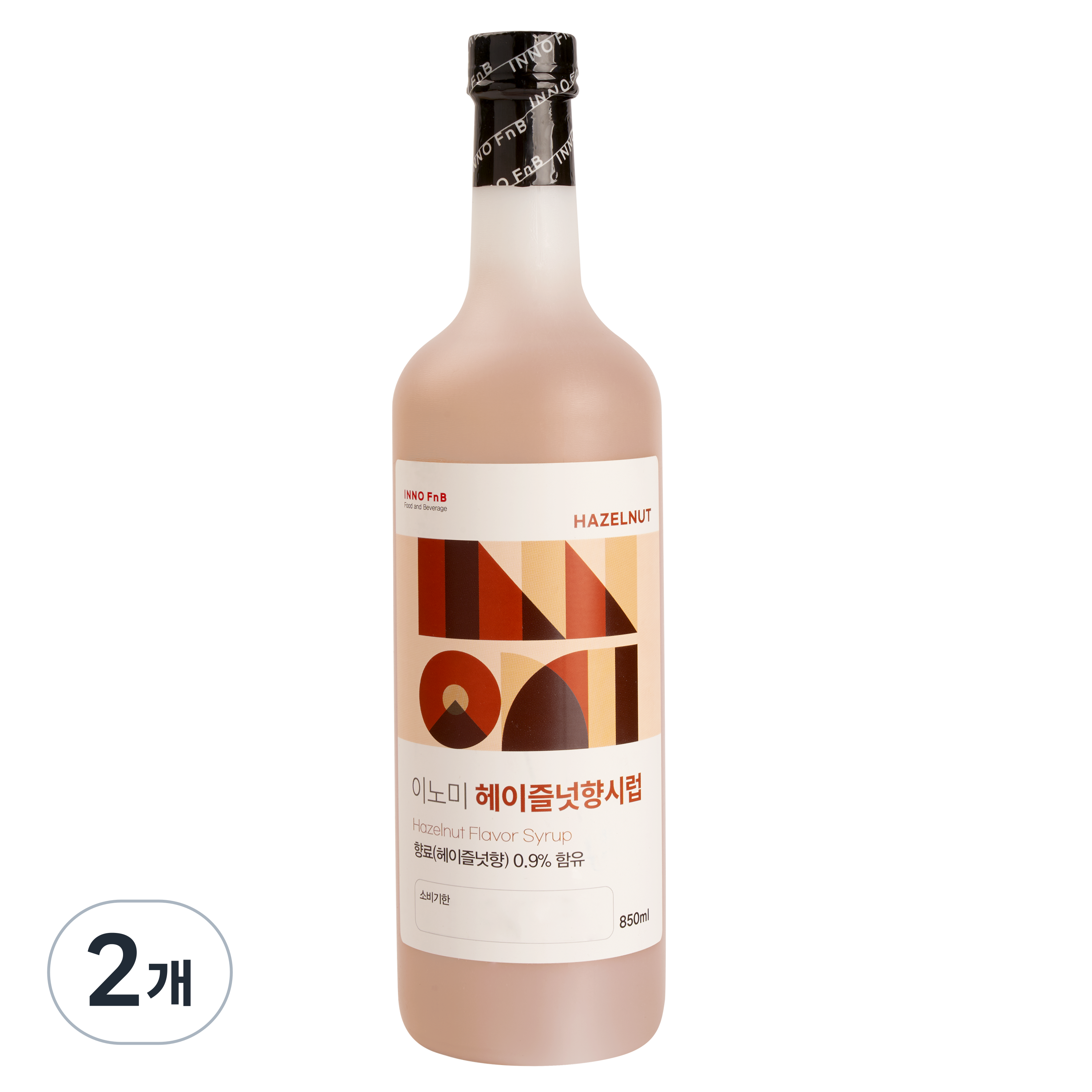 이노라이즈 이노미 헤이즐넛 시럽, 2개, 850ml 24,440원
