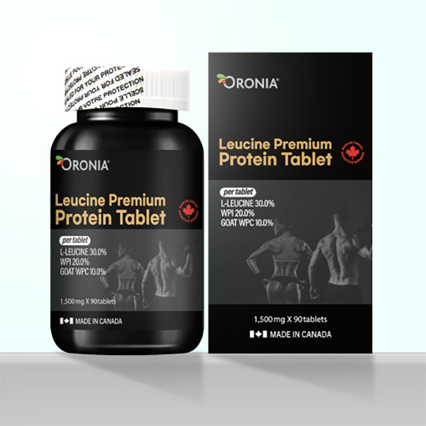 오로니아 류신 단백질 타블렛 하루 한알 L로이신 산양유청단백 1500mg, 1개, 90정 45,000원