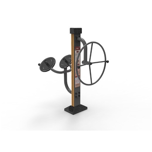 월드스포츠산업 공원 헬스기구 야외운동기구 머신 큰활차 작은활차 혼합형 WDJ-7021 3,433,500원